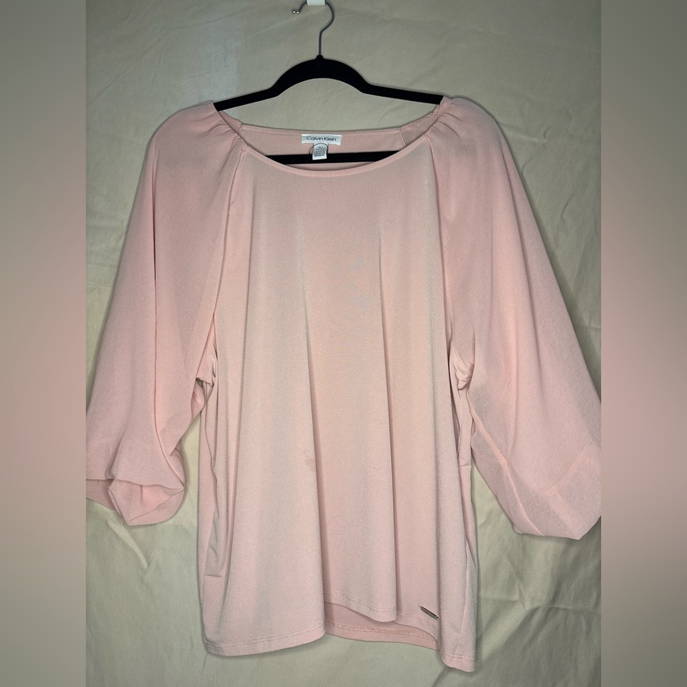 Calvin Klein Soft Pink Blouse